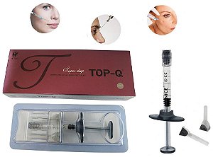 Preenchedor Ácido Hialurônico Reticulado 25mg Deep/Ultra Deep Lido 1ml - Top Q