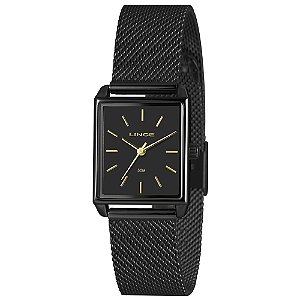 RELOGIO MINI FEMININO ANALOGICO LQN4766L25 PRETO