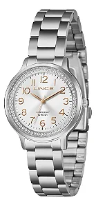 Relógio Lince Feminino Lrmh261l36 S2sx Casual Prateado