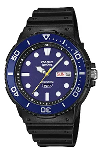 Relógio Casio Mrw-230h-2evdf  Com Bisel Giratório