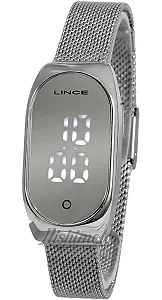RELÓGIO DE PULSO LINCE LED BRANCO LDM4706L SXSX