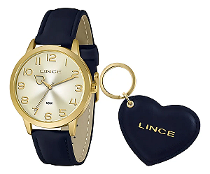 Relógio Lince Feminino Funny Dourado LRC4671L KN30