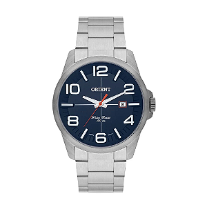 Relógio Masculino Orient MBSS1289 D2SX - Azul/Laranja