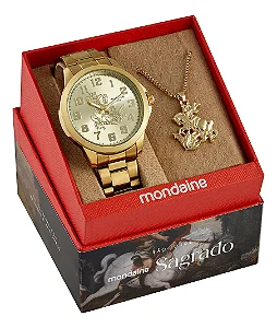 Kit Relógio Mondaine Masculino São Jorge 99754gpmvde1k1