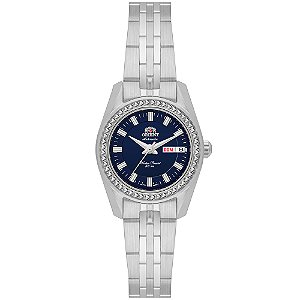 RELÓGIO ORIENT AUTOMÁTICO FEMININO AUTOMÁTICO NH6SS006 PRATA