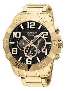 Relógio Technos Dourado Masculino Classic Legacy OS20IM/4P