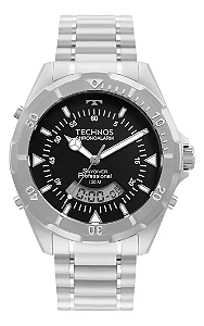 Relógio Technos Masculino Skydiver WT2050AZN/1P Prateado