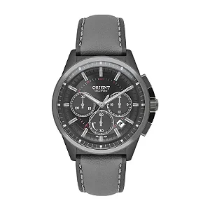 RELÓGIO ORIENT NEO VINTAGE MASCULINO CRONÓGRAFO MYSCC009 PRETO