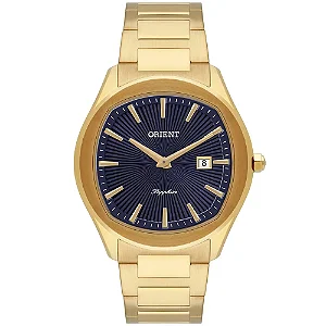 Relógio ORIENT Masculino Dourado MGSS1303 D1KX *Safira