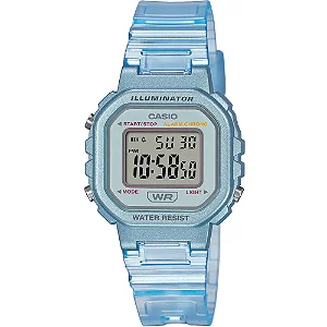 Relógio Pulso Casio Infantil Digital Azul La-20whs-2adf