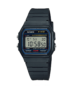 RELÓGIO CASIO F-91W-1DG