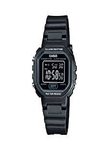 Relógio Feminino Casio Digital - LA-20WH-1BDF