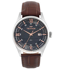 Relógio Technos Masculino Executive Prata -2115TWG/0A