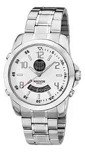 Relógio De Pulso Magnum Globinho Anadigi Masculino Ma10743q