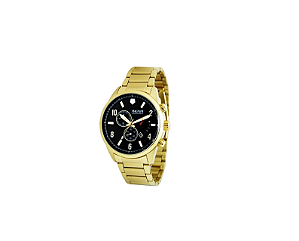 Relógio Magnum Masculino Ma35182u Cronógrafo Dourado