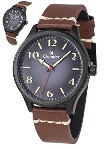 Relógio Champion Masculino Social Preto Ch30359p Marrom