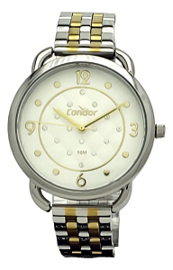 Relógio Condor Feminino Pulseira Bicolor CO2039MUF/4K