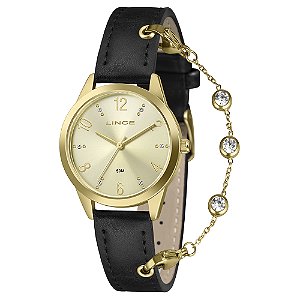 RELOGIO LINCE URBAN FEMININO  LRC4876L34 C2PX DOURADO