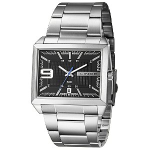 Relógio LINCE retangular masculino MQM4752L46 P2SX
