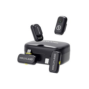 MICROFONE HOLLYLAND LARK A1 COMBO