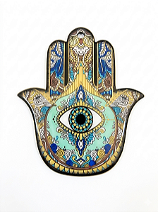 Mão de Fatima Decorativa de Parede