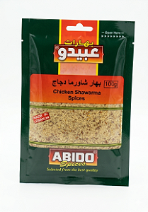 Tempero Chicken Spices Abido 100g para Frango