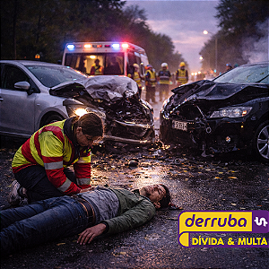 176 - Ⅳ – Condutor envolvido em acidente se recusar a mover o veículo do local