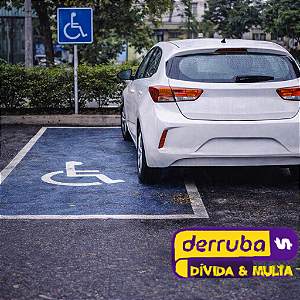 181 - ⅩⅩ – Estacionar nas vagas reserv às pess c/ deficiência, s/ credencial)