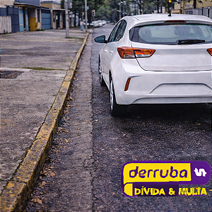 182 - Ⅱ – Parar afastado da guia da calçada (meio-fio) de 50cm a 1m