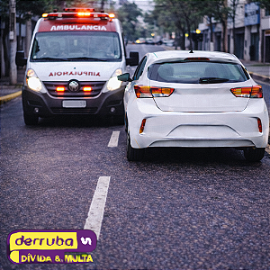 189 - Deixar de dar passagem veículo em serviço de urgência