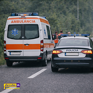 222 - Não ligar giroflex nas situações de atendimento de emergência (ambulâncias e viaturas)