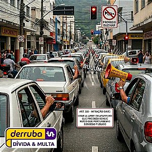 229 - Usar alarme ou aparelho que produza sons e ruído que perturbem o sossego público