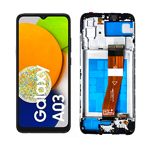 Frontal Samsung A03 Com Aro