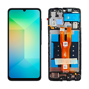 Frontal Samsung A06 4G COM ARO
