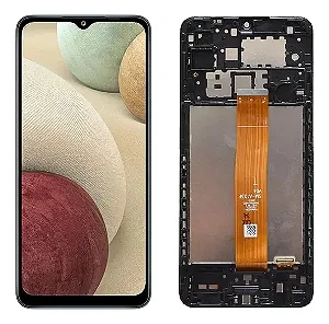 Frontal Samsung A12 Com Aro