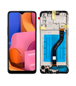 Frontal Samsung A20S Com Aro