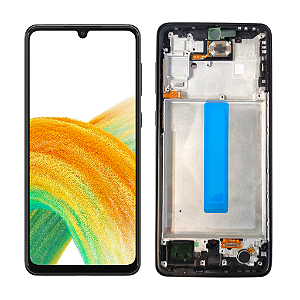 Frontal Samsung A33 4G/5G Com Aro