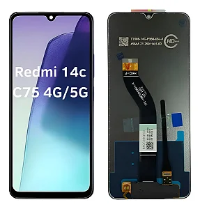 Frontal XIAOMI 14c/POCO C75 Sem Aro