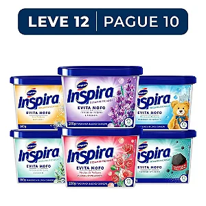 Kit AntiMofo Inspira 180g Leve 12 Pague 10