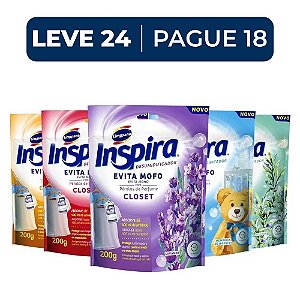 Kit AntiMofo Armário 200g Leve 24 Pague 18