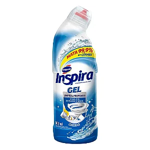 Desinfetante Sanitário Inspira Marine 500ml Kit 100