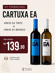 KIT Cartuxa EA - EA tinto 750ML + EA branco 750ML