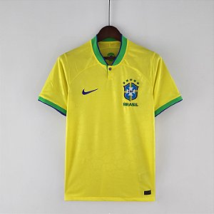 Camisa Brasil Nike 2022 Torcedor Masculina
