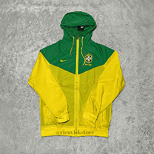Jaqueta Corta Vento Masculina Seleção Brasileira