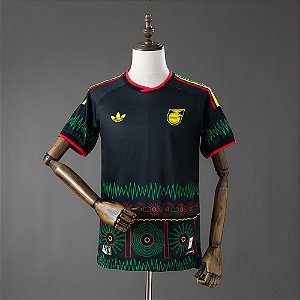 Camisa Seleção Jamaica 2026 x Bob Marley Away Jersey Masculina
