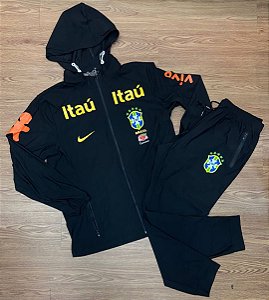 Conjunto Tactel Masculino de Treino Brasil