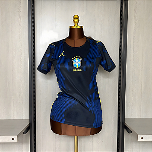 Camisa Brasil Reserva 26-27 Feminina