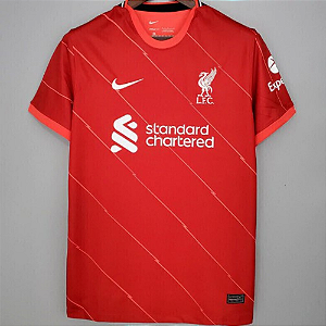 Camisa Liverpool FC 2021/2022 Torcedor Masculina