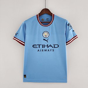 Camisa Manchester City 2022/23 Torcedor Masculina