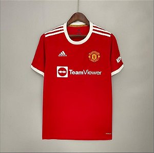 Camisa Manchester United 2021/22 Torcedor Masculina